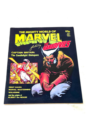 MIGHTY WORLD OF MARVEL VOL.2 #7. VFN- CONDITION.