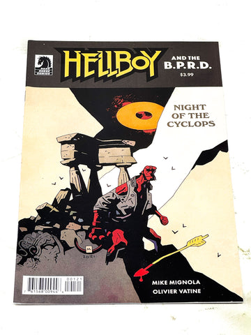 HELLBOY & THE BPRD - NIGHT OF THE CYCLOPS #1. NM- CONDITION.