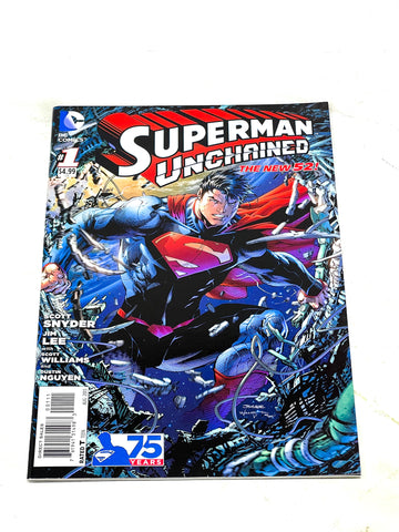 SUPERMAN - UNCHAINED #1. VFN+ CONDITION.