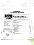 AD&D I10 - RAVENLOFT II: THE HOUSE ON GRYPHON HILL. VFN- CONDITION.