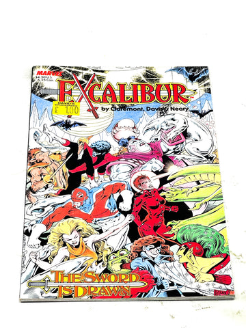 EXCALIBUR - THE SWORD IS DRAWN. FN+ CONDITION.