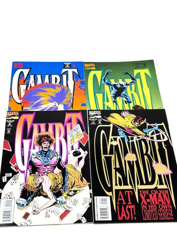 GAMBIT #1-4. COMPLETE SET!