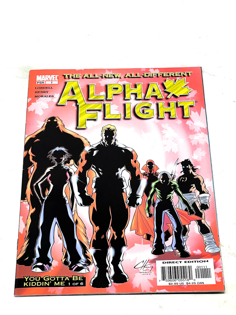 ALPHA FLIGHT VOL.3 #1. NM- CONDITION. – The Unreality Store