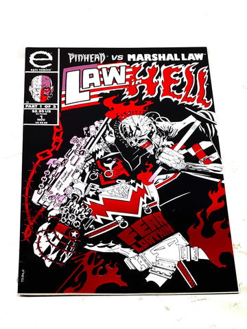 PINHEAD VS MARSHAL LAW - LAW IN HELL #1. VFN CONDITION