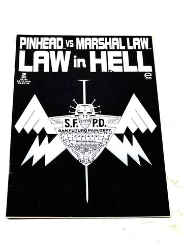 PINHEAD VS MARSHAL LAW - LAW IN HELL #2. VFN CONDITION