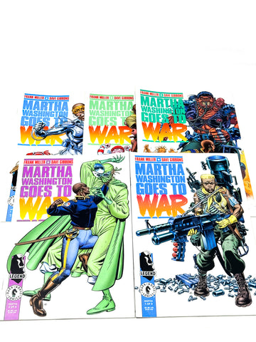 MARTHA WASHINGTON GOES TO WAR #1-5. COMPLETE SET!