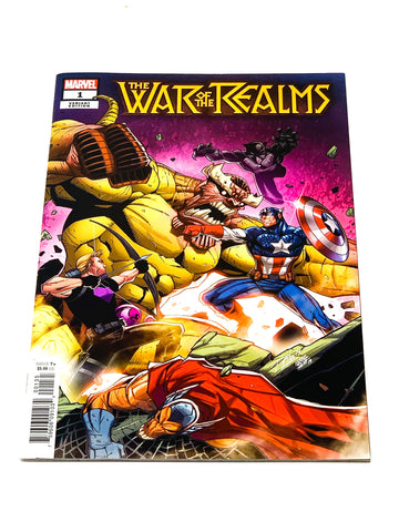 WAR OF THE REALMS #1. VARIANT COVER. NM CONDITION.