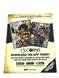 13 COINS #1. VARIANT COVER. NM- CONDITION.