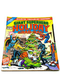 MARVEL TREASURY EDITION - GIANT SUPERHERO HOLIDAY GRAB-BAG 1975. VG+ CONDITION.