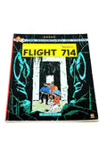 THE ADVENTURES OF TINTIN - FLIGHT 714. VG+ CONDITION