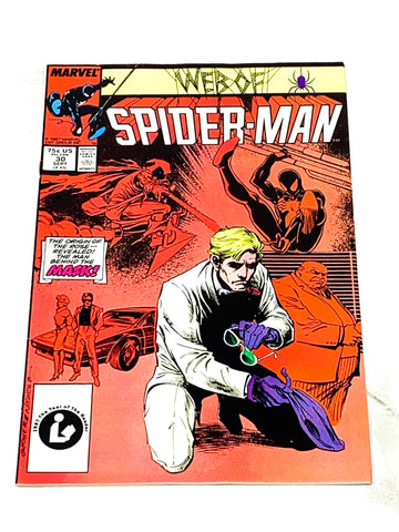 WEB OF SPIDER-MAN #30. VFN- CONDITION.