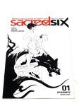 SACRED SIX #1. VARIANT COVER. NM- CONDITION