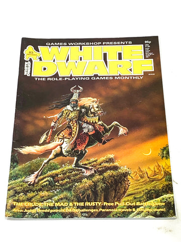 WHITE DWARF #83. VFN CONDITION.