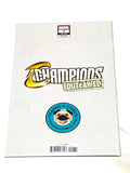 CHAMPIONS - OUTLAWED #1. VARIANT COVER. NM- CONDITION.