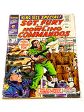 SGT. FURY & HIS HOWLING COMMANDOS KING SPECIAL #5. GD CONDITION.