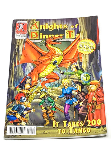 KNIGHTS OF THE DINNER TABLE #200. VG CONDITION.