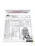 DUNGEONS & DRAGONS - A DARKENED WISH #3. NM CONDITION