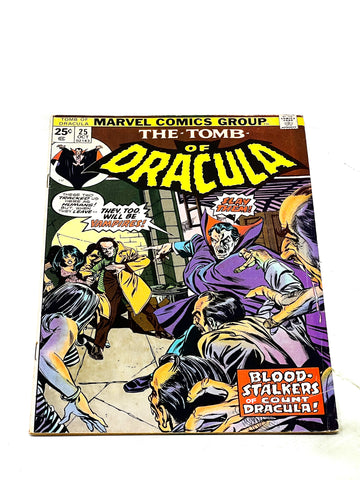 TOMB OF DRACULA #25. VG CONDITION