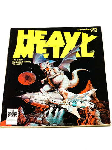 HEAVY METAL VOL.2 #8  - DECEMBER 1978. VFN- CONDITION.