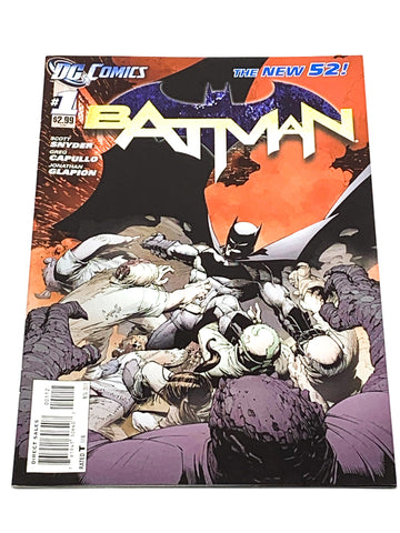 BATMAN #1. NEW 52! NM CONDITION. SECOND PRINT.