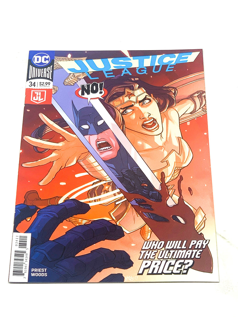 JUSTICE LEAGUE REBIRTH #34. NM CONDITION. – The Unreality Store