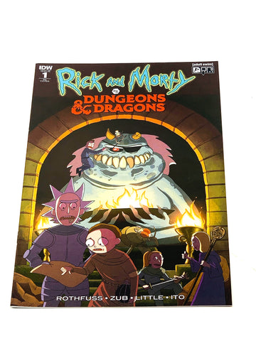 RICK & MORTY VS DUNGEONS & DRAGONS #1. NM CONDITION.