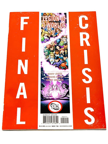 FINAL CRISIS LEGION OF THREE WORLDS #2. NM CONDITION.