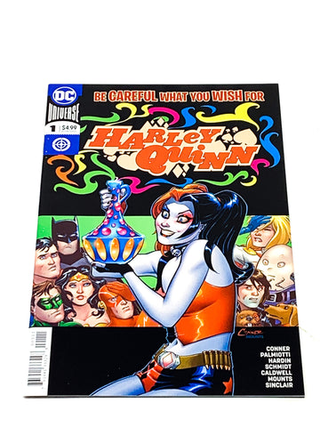HARLEY QUINN - BE CAREFUL WHAT YOU WISH FOR #1. NM- CONDITION.