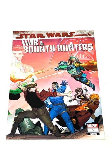 WAR OF THE BOUNTY HUNTERS #1. VARIANT COVER. NM CONDITION.