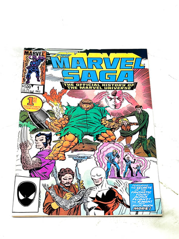 Marvel Saga #1. Marvel Comics. 1985