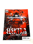 ELEKTRA - BLACK, WHITE & BLOOD #2. VARIANT COVER. NM CONDITION.