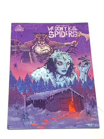 WE DON'T KILL SPIDERS #1. VARIANT COVER. NM CONDITION.