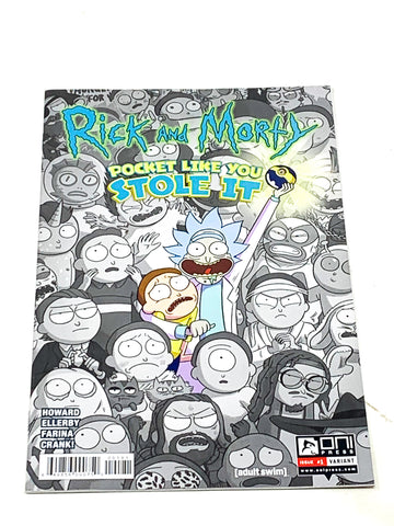 RICK & MORTY - POCKET LIKE YOU STOLE IT #1. VARIANT COVER. VFN+ CONDITION.