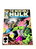 INCREDIBLE HULK #332. VG+ CONDITION.