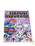 OFFICIAL HANDBOOK OF THE MARVEL UNIVERSE #10. VFN+ CONDITION.