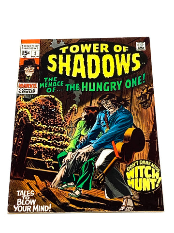 TOWER OF SHADOWS #2. VG CONDITION.