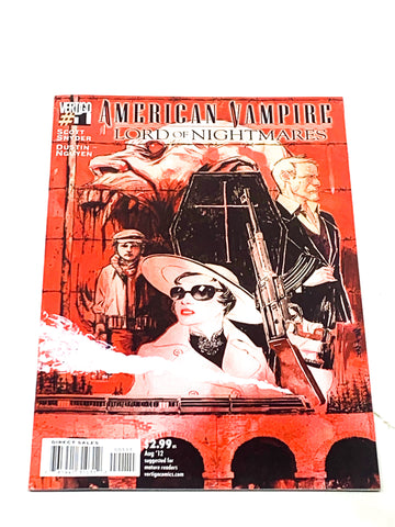 AMERICAN VAMPIRE - LORD OF NIGHTMARES #1. NM- CONDITION.