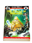 LONE WOLF BOOK 8 - THE JUNGLE OF HORRORS. VFN+ CONDITION.