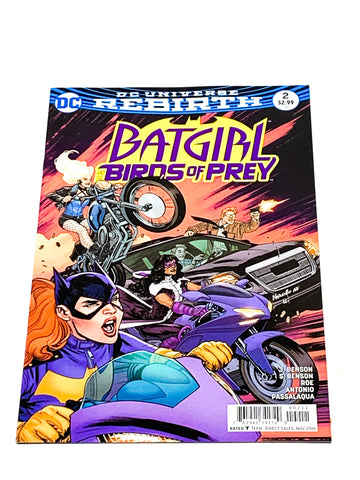BATGIRL AND THE BIRDS OF PREY - REBIRTH #2. NM- CONDITION.