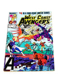 WEST COAST AVENGERS #4. FN- CONDITION.