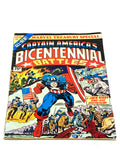 MARVEL TREASURY EDITION - CAPTAIN AMERICA'S BICENTENNIAL BATTLES. VG- CONDITION.