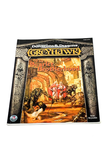 AD&D - THE SCARLET BROTHERHOOD. VFN CONDITION.
