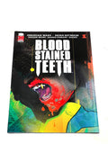 BLOOD STAINED TEETH #1. VFN- CONDITION.