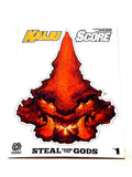 KAIJU SCORE - STEAL FROM THE GODS #1. VARIANT COVER. VFN CONDITION.